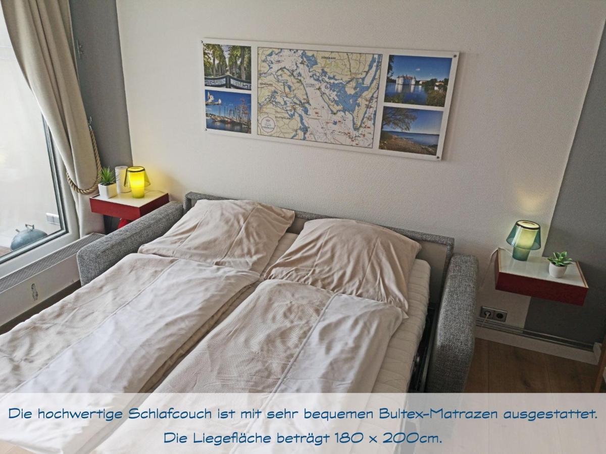 Fewo1846 Intermar - Kajuete Foerdeblick - Familienfreundliches Studioapartment Mit Balkon Und Meerblick Глюксбург Екстер'єр фото