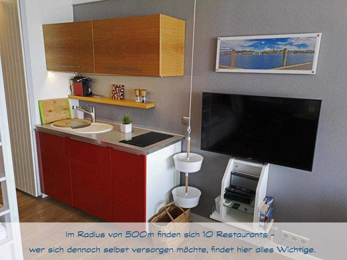 Fewo1846 Intermar - Kajuete Foerdeblick - Familienfreundliches Studioapartment Mit Balkon Und Meerblick Глюксбург Екстер'єр фото
