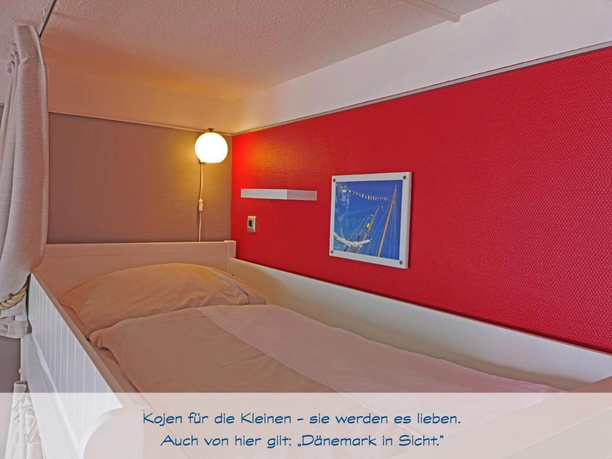 Fewo1846 Intermar - Kajuete Foerdeblick - Familienfreundliches Studioapartment Mit Balkon Und Meerblick Глюксбург Екстер'єр фото